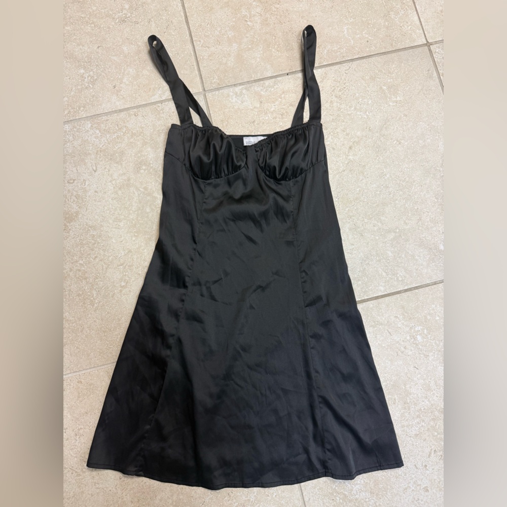 Danielle Bernstein Black Mini Dress